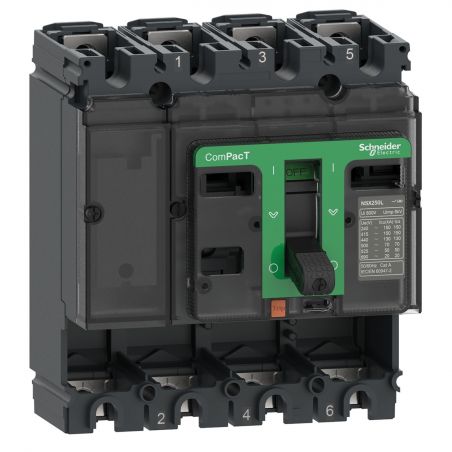 C10S4 Bloc de coupure ComPact NSX 100A- NSX100S - 100kA - 4P - sans déclencheur