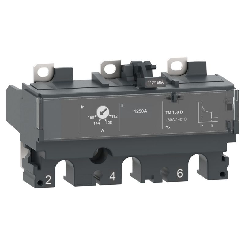 C253TM200 Schneider déclencheur TM-D magnétique-thermique 3P 3d - 200A pour bloc de coupure NSX250