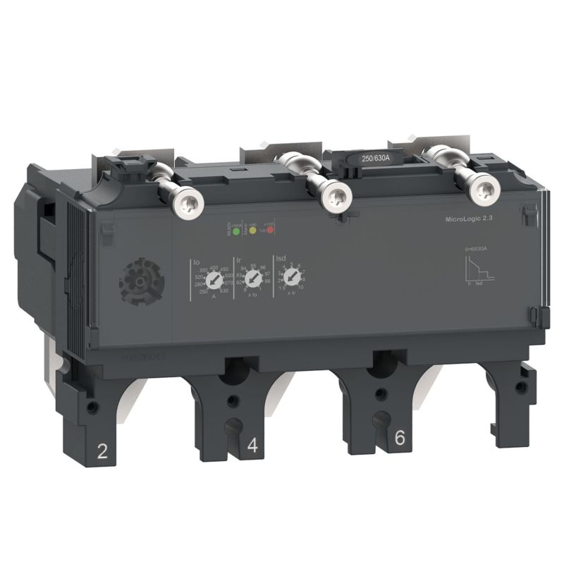 C4032D250 Schneider déclencheur MicroLogic 2.3 3P 3d - 250A pour bloc de coupure NSX400|NSX630