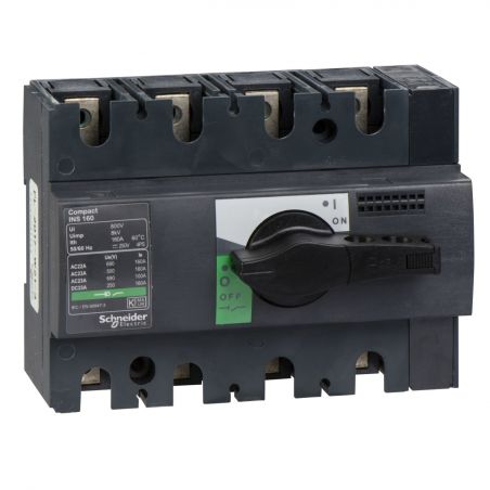 Interrupteur sectionneur ComPacT INS Schneider 28913 INS160 - 160A - 4P