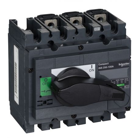 Interrupteur sectionneur ComPacT INS Schneider 31104 INS160 - 160A - 3P