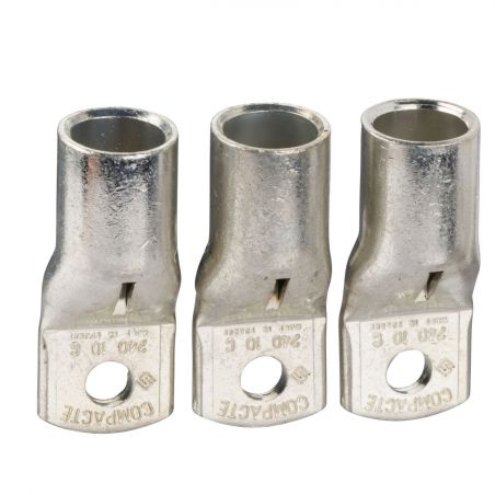 LV429252 Schneider 3 cosses à sertir câble cuivre 120mm² - séparateur de phases