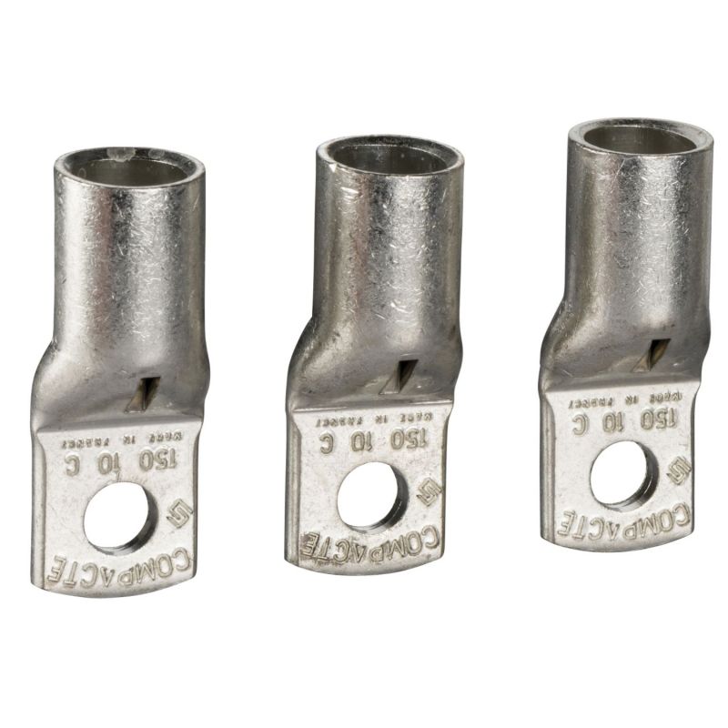 LV429253 Schneider 3 cosses à sertir câble cuivre 150mm² - séparateur de phases