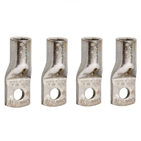 LV429258 Schneider 4 cosses à sertir câble cuivre 185mm² - séparateur de phases