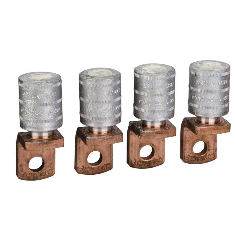 LV429505 Schneider 4 cosses à sertir câble aluminium 150mm² - séparateur de phases