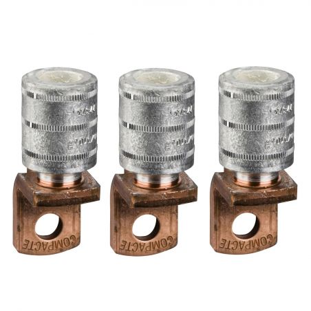 LV429506 Schneider 3 cosses à sertir câble aluminium 185mm² - séparateur de phases