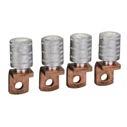 LV429507 Schneider 4 cosses à sertir câble aluminium 185mm² - séparateur de phases