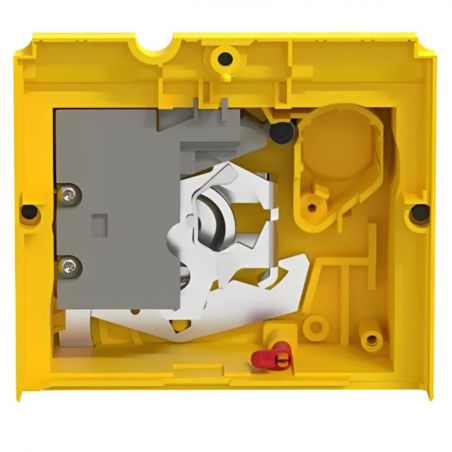 LV429339T Schneider Commande rotative directe - poignée rouge plastron jaune pr NSX250
