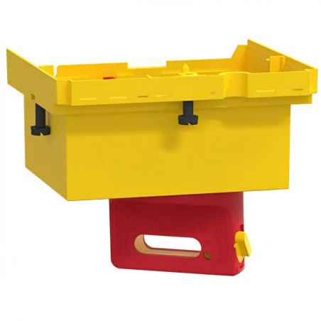 LV429339T Schneider Commande rotative directe - poignée rouge plastron jaune pr NSX250