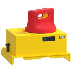LV429339T Schneider Commande rotative directe - poignée rouge plastron jaune pr NSX250