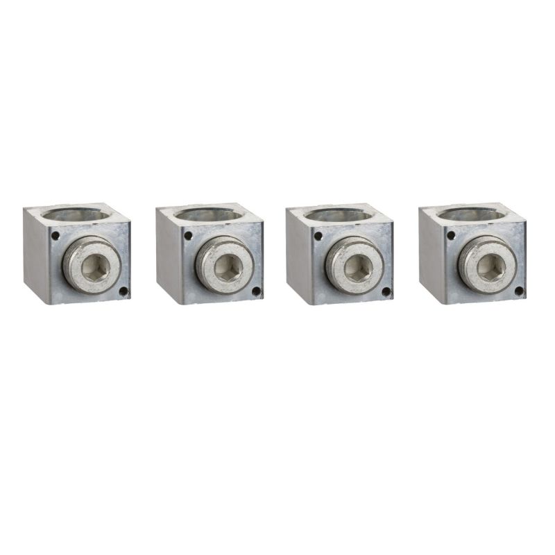 LV432480 Schneider 4 bornes aluminium à vis pour câbles 35 à 300mm² pour NSX100-250