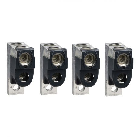 LV432482 Schneider 4 bornes aluminium à vis pour câbles 35 à 240mm² pour NSX100-250