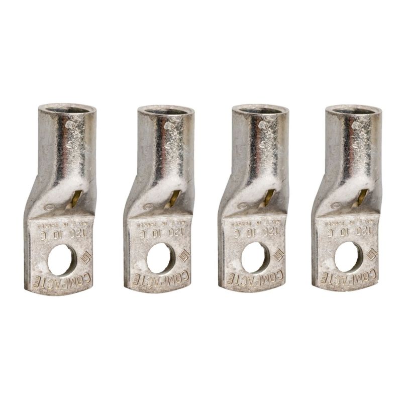 LV432501 Schneider 4 cosses à sertir câble cuivre 240mm² - séparateur de phases