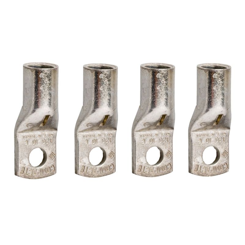 LV432503 Schneider 4 cosses à sertir câble cuivre 300mm² - séparateur de phases