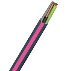 Câble électrique FR-N1X6G3-U 3X1,5 BLEU CCA S2 D2 A2 TGL coupe au mètre