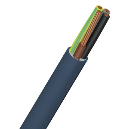 Câble électrique FR-N1X6G3-R 1X35 BLEU CCA S2 D2 A2 TGL coupe au mètre