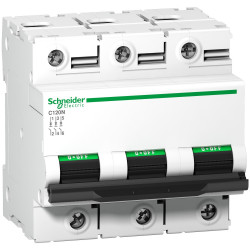 A9N18367 Schneider C120N disjoncteur triphasé Schneider 100 A - 3P - courbe C - 10kA - À vis