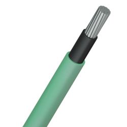 Câble électrique FR-N1X1G1-AR 1X70 ALU VERT CCA S1A D1 A1 TGL coupe au mètre