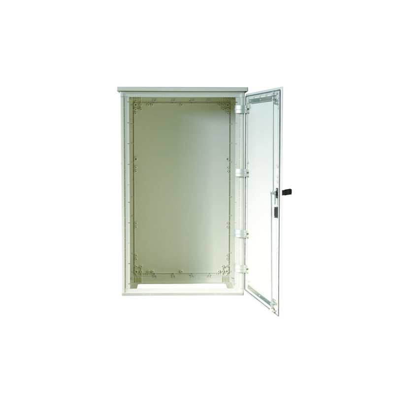 Armoire électrique en polyester étanche IP55 - 500x500x300 - ouverture inférieure -  IDE