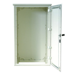 Armoire électrique en polyester étanche IP55 - 1250x750x420 - ouverture inférieure -  IDE