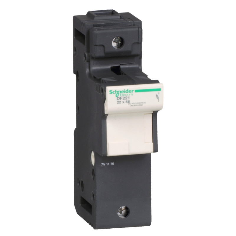 DF221 Porte fusible à tiroir 125A - 1P -  pour fusibles  22x58mm - Schneider Electric TeSys DF