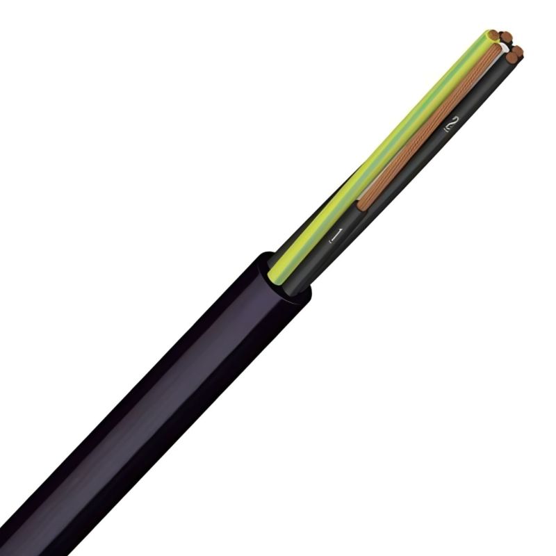 Câble électrique YSLY-JZ25G1,5 NOIR 1000V TGL au mètre