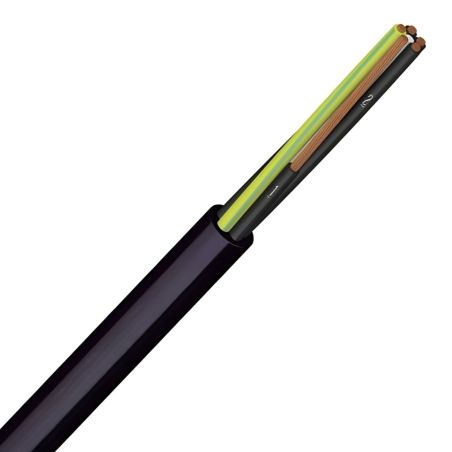 Câble électrique YSLY-JZ4G6 NOIR 1000V TGL au mètre