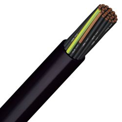 Câble électrique YSLY-JZ4G6 NOIR 1000V TGL au mètre