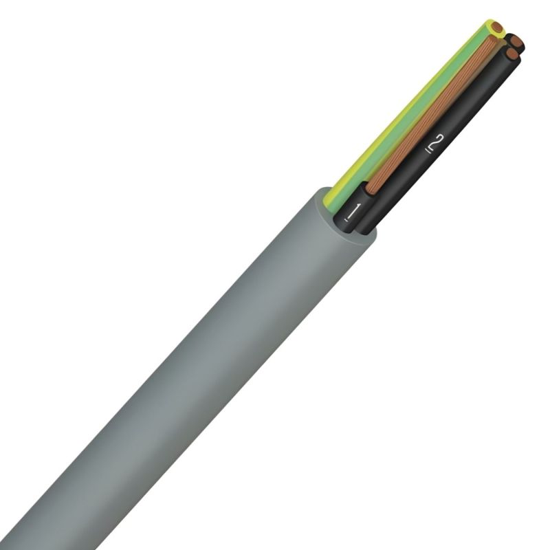 Câble électrique H05VV5F 5G2,5 CNOMO TGL au mètre