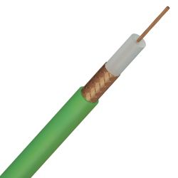 Câble coaxial vidéo KX8 vert – Couronne ou Touret
