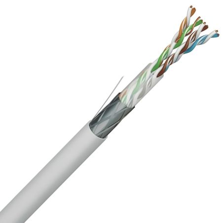 Câble informatique blindé SF/UTP (SFTP)4P CAT.5 E SH TGL au mètre