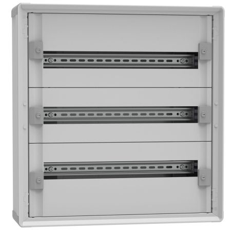 1CO3R24SPL Legrand - Tableau électrique tertiaire 72 modules - 3 rangées de 24 modules - XL3 HP 160