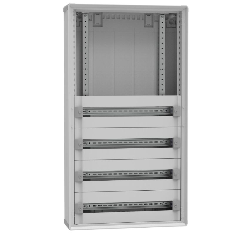 1CO4ER24SPL Legrand - Tableau électrique tertiaire 96 modules - 4 rangées de 24 modules - XL3 HP 160 espace dédié