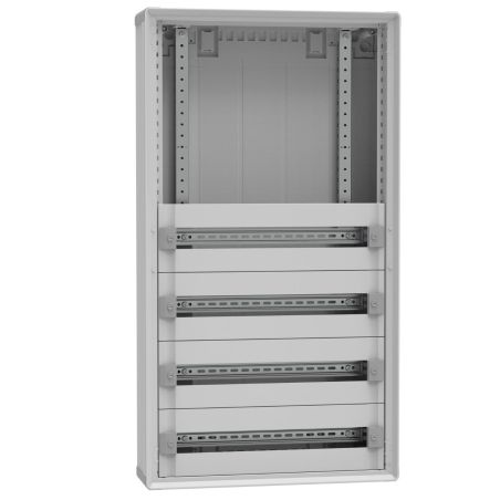 1CO4ER24SPL Legrand - Tableau électrique tertiaire 96 modules - 4 rangées de 24 modules - XL3 HP 160 espace dédié