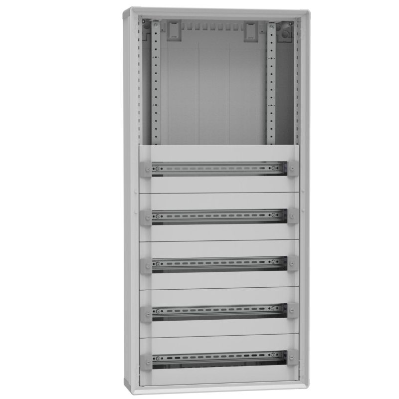1CO5ER24SPL Legrand - Tableau électrique tertiaire 120 modules - 5 rangées de 24 modules - XL3 HP 160 espace dédié