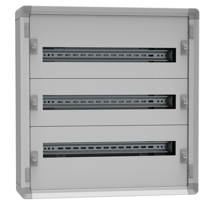 1CO3R24S Legrand - Tableau électrique tertiaire 72 modules - 3 rangées de 24 modules - XL3 HP 160