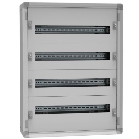 1CO4R24S Legrand - Tableau électrique tertiaire 96 modules - 4 rangées de 24 modules - XL3 HP 160