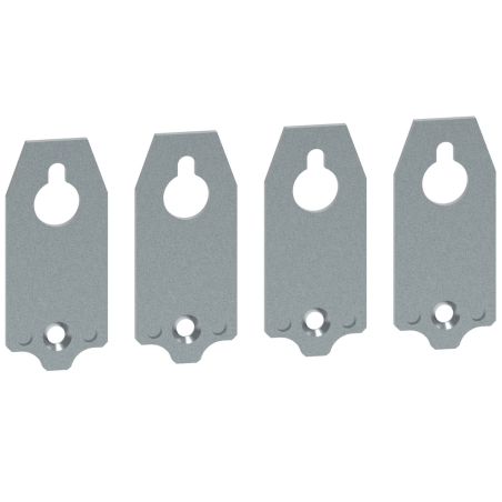 1FMM Legrand - Pattes de fixation murale pour coffret métal - XL³ HP 160