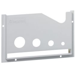 036580 Legrand - Pochette ouverte autocollante pour plans - largeur 340mm et hauteur 235mm - RAL7035