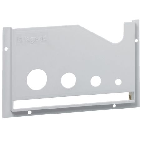 036580 Legrand - Pochette ouverte autocollante pour plans - largeur 340mm et hauteur 235mm - RAL7035
