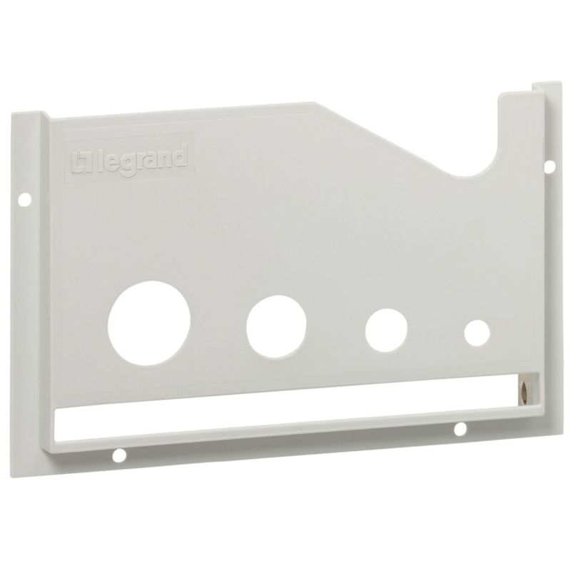 036581 Legrand - Pochette ouverte autocollante pour plans - largeur 260mm et hauteur 165mm - RAL7035