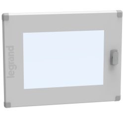 1PV3R24 Legrand - Porte vitrée plate pour coffret de distribution 3 rangées 24 modules hauteur 600mm - XL³ HP 160