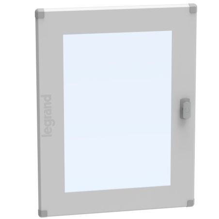 1PV4R24 Legrand - Porte vitrée plate pour coffret de distribution 4 rangées 24 modules hauteur 750mm - XL³ HP 160