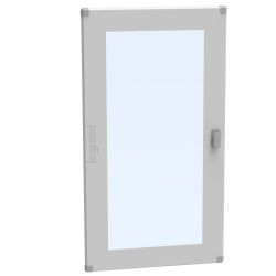 1PV6R24 Legrand - Porte vitrée plate pour coffret de distribution 6 rangées 24 modules hauteur 1050mm - XL³ HP 160
