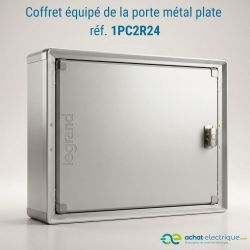 1CO2R24SPL Legrand - Tableau électrique tertiaire 48 modules - 2 rangées de 24 modules - XL3 HP 160