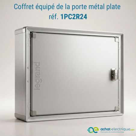 1CO2R24SPL Legrand - Tableau électrique tertiaire 48 modules - 2 rangées de 24 modules - XL3 HP 160