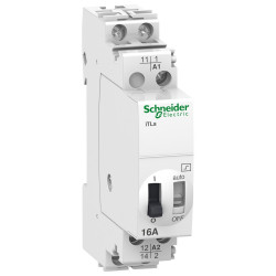 A9C32211 Schneider - Télérupteur avec signalisation à distance 1NO 16A - 48Vca ou 24Vcc - Acti9 iTLs