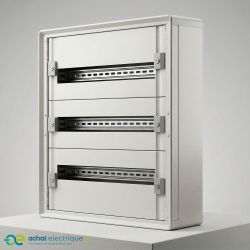 1CO3R24SPL Legrand - Tableau électrique tertiaire 72 modules - 3 rangées de 24 modules - XL3 HP 160