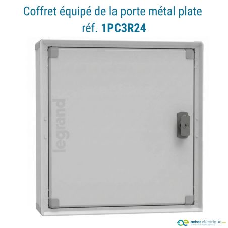 1CO3R24SPL Legrand - Tableau électrique tertiaire 72 modules - 3 rangées de 24 modules - XL3 HP 160