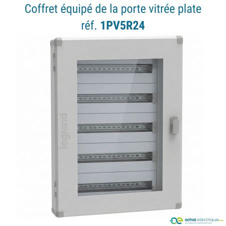 1CO5R24SPL Legrand - Tableau électrique tertiaire 120 modules - 5 rangées de 24 modules - XL3 HP 160